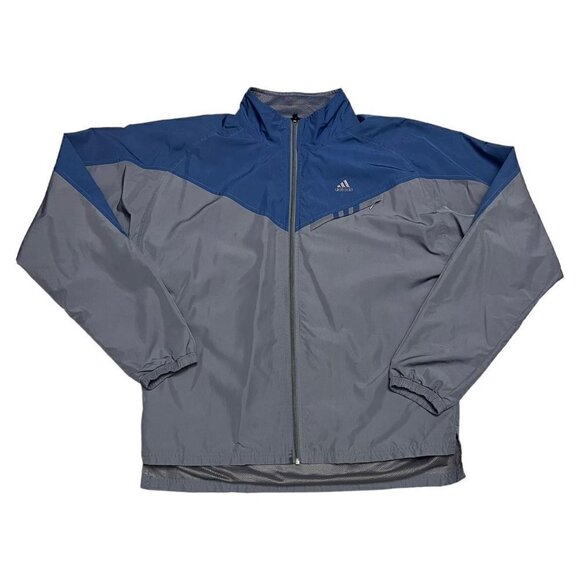 Adidas Vintage Y2K Light Designer Outdoor Windbreaker Jacket - Mens Medium - Picture 3 of 5